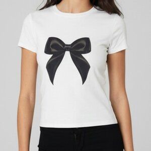 Edikted Women's Tied Up T-Shirt Large Defects